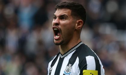 Newcastle venceu Tottenham por 3 a 0