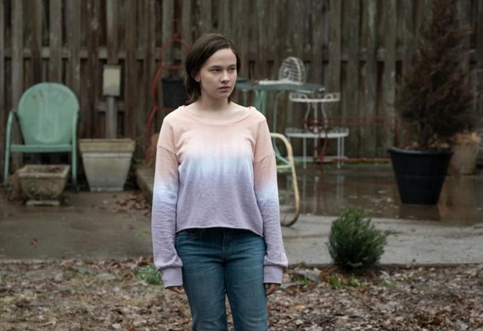 Cailee Spaeny como Erin McMenamin em "Mare of Easttown" / Divulgação/HBO