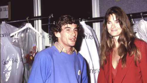 Ayrton Senna e Carol Alt
