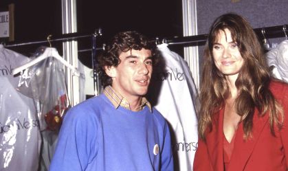 Ayrton Senna e Carol Alt