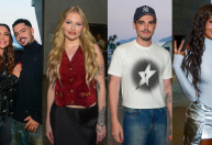 Famosos chegam à coletiva de 40 anos do Rock in Rio; veja fotos