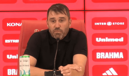 Coudet lamenta adversário do Inter na Copa Sul-Americana