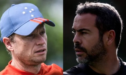 Fernando Seabra, técnico do Cruzeiro, e Artur Jorge, treinador do Botafogo, vão se enfrentar neste domingo (14), no Mineirão
