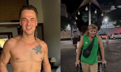 Daniel Erthal, ex-"Malhação", ganha carrinho para vender cerveja no Rio