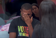 Davi chora antes da final do BBB 24: 