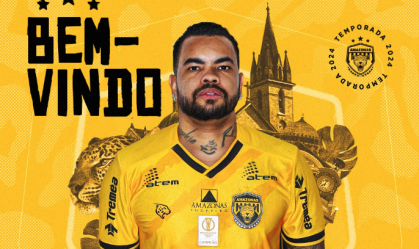 Dentinho foi anunciado pelo Amazonas