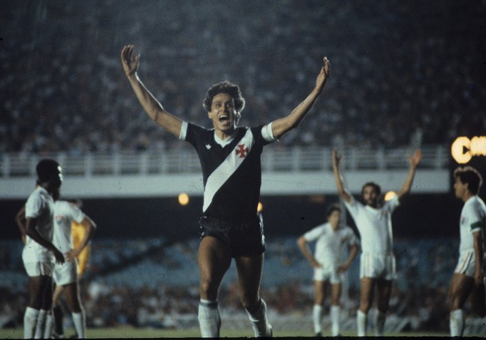 Roberto Dinamite, ídolo do Vasco e maior artilheiro do Campeonato Brasileiro / Reprodução/CBF