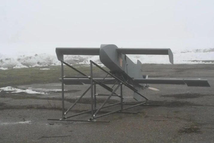 Drones ucranianos como estes estão agora equipados com uma forma básica de Inteligência Artificial, de acordo com uma fonte próxima do programa de drones da Ucrânia / Terminal Autonomy