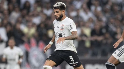 Yuri Alberto em ação diante do Atlético-MG na Neo Química Arena