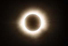 Eclipse total visto de Mazatlán, no México, no dia 8 de abril de 2024