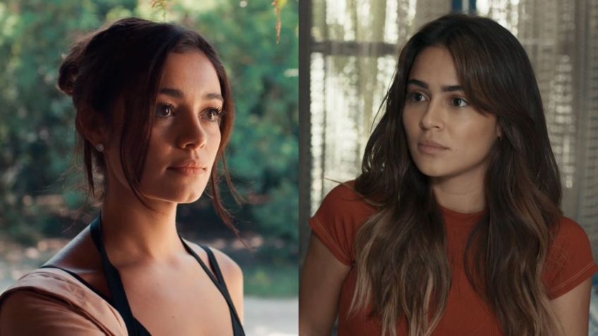Eliana (Sophie Charlotte) e Sandra (Giullia Buscacio) se aproximam / Reprodução/Globoplay