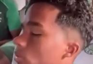 Nervoso? Endrick tirou um cochilo antes da final do Paulistão; veja
