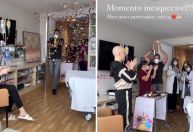 Fabiana Justus ganha festa em hospital após sucesso em transplante