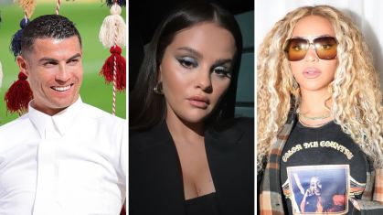 Cristiano Ronaldo, Selena Gomez e Beyoncé