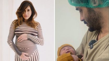 Fernanda Paes Leme fala sobre primeiras semanas da filha, Pilar