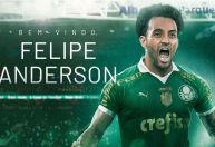 Palmeiras anuncia Felipe Anderson, da Lazio; veja lances do reforço
