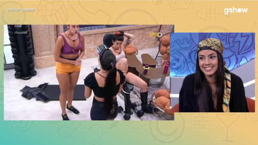 Fernanda voltou a criticar a postura de Alane no Bate-Papo BBB