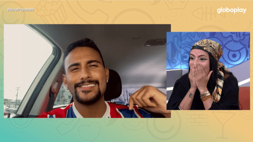 Lucas Pizane contou as fofocas dos eliminados do BBB 24 para Fernanda Bande