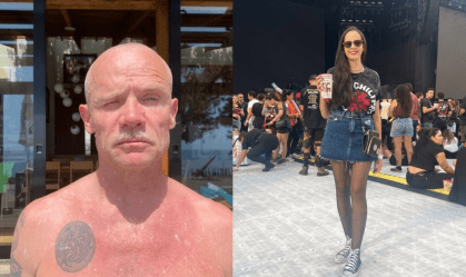 Baixista do Red Hot Chili Peppers posta foto e lamenta morte de fã brasileira