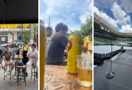 Joe Jonas posta fotos com legenda em português e menciona cerveja brasileira