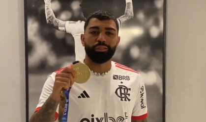 Presidente do Flamengo abre o jogo sobre renovação e suspensão de Gabigol