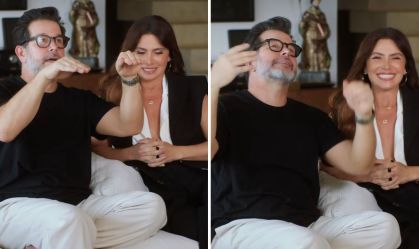 Giovanna Antonelli e Murilo Benício recordam bastidores de "O Clone"