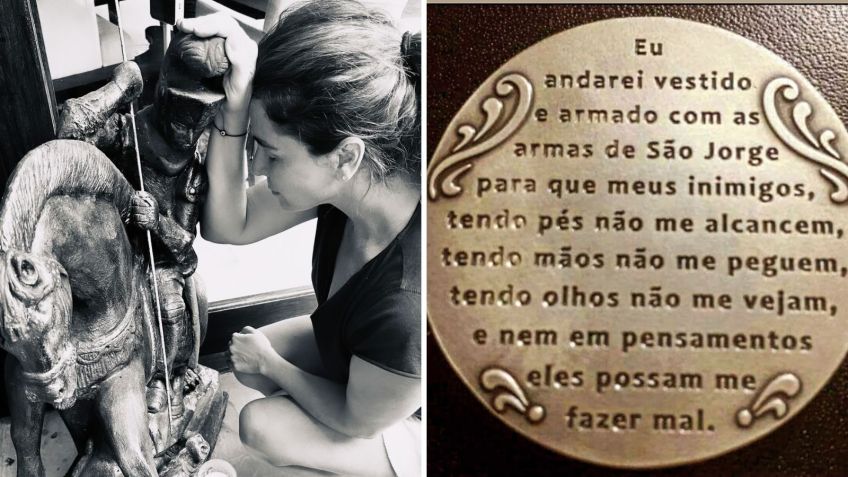 Giovanna Antonelli celebra dia de São Jorge nas redes sociais / Reprodução/Giovanna Antonelli/Instagram