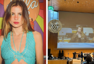 Cantora Giulia dá palestra na ONU sobre influência da inteligência artificial