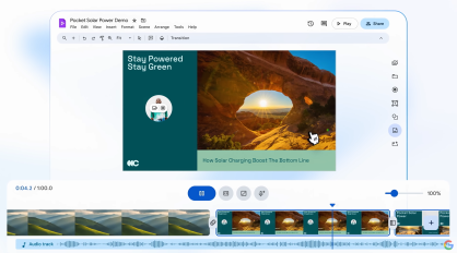 Ferramenta se integra com outros aplicativos do Workspace para gerar conteúdo com mais agilidade