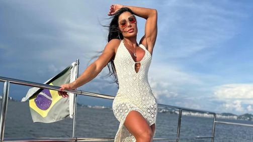 Gracyanne Barbosa e Belo terminaram o casamento após 16 anos