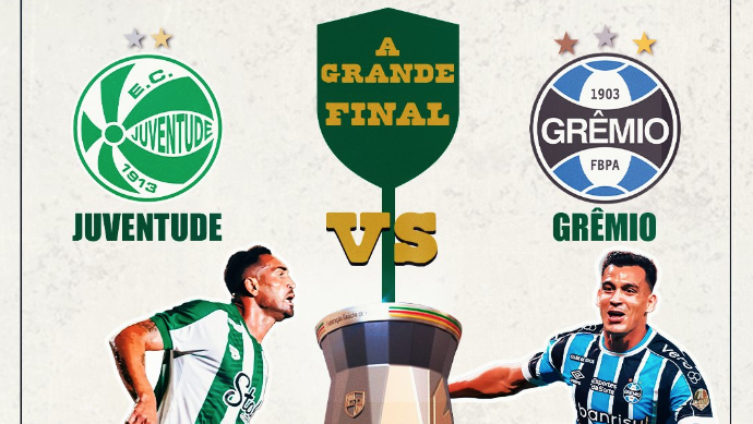 Grêmio e Juventude se enfrentam na final do Gaúcho