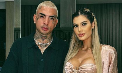 Após assumir namoro, MC Guimê posta nova foto com Fernanda Stroschein