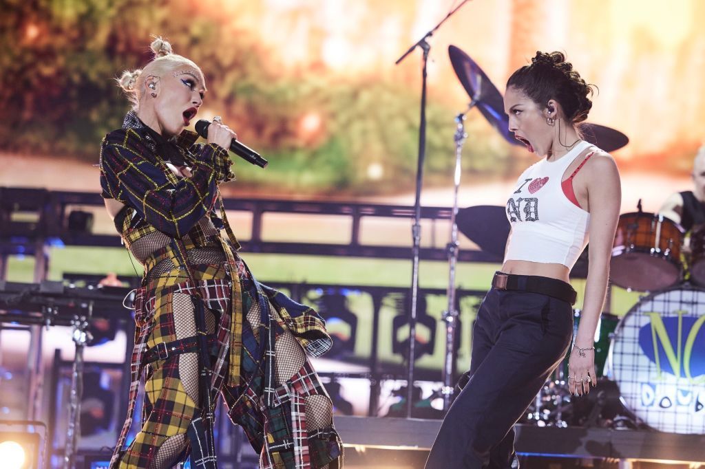Gwen Stefani e Olivia Rodrigo no Coachella 2024
