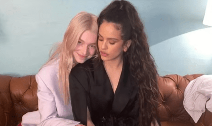 Hunter Schafer releva que namorou por cinco meses com Rosalía em 2019