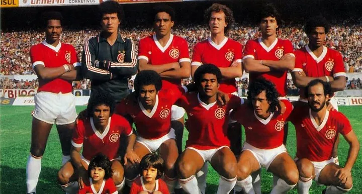 Internacional, de Falcão, foi campeão brasileiro invicto em 1979 / Reprodução/CBF