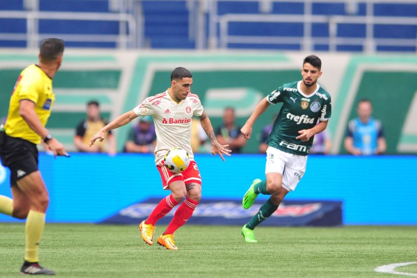 Em 2022, Internacional foi vice-campeão; Palmeiras se sagrou campeão na ocasião / Reprodução/Internacional