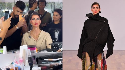 Isabella Fiorentino começou aos 13 anos e desfila na 57 edição da SPFW