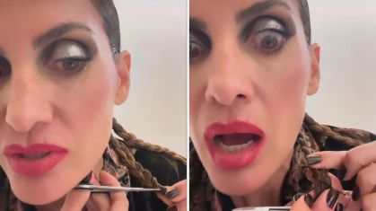 Isabella Fiorentino passa perrengue após desfile na SPFW