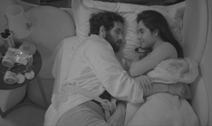 Isabelle e Matteus conversaram na cama no BBB24