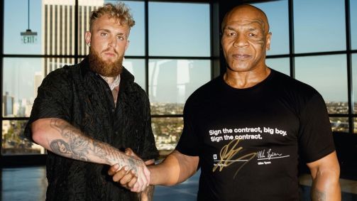 Jake Paul e Mike Tyson