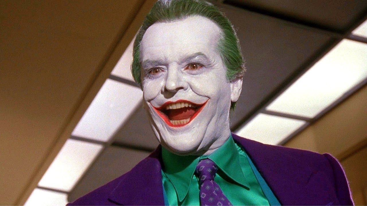 Jack Nicholson como Coringa em "Batman" (1989) /