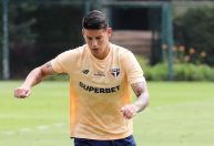 Após post enigmático, James segue fora de jogo do São Paulo e não encara Fluminense
