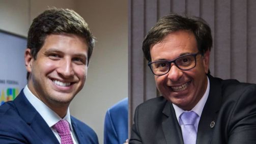 João Campos (PSB) e Gilson Machado (PL)