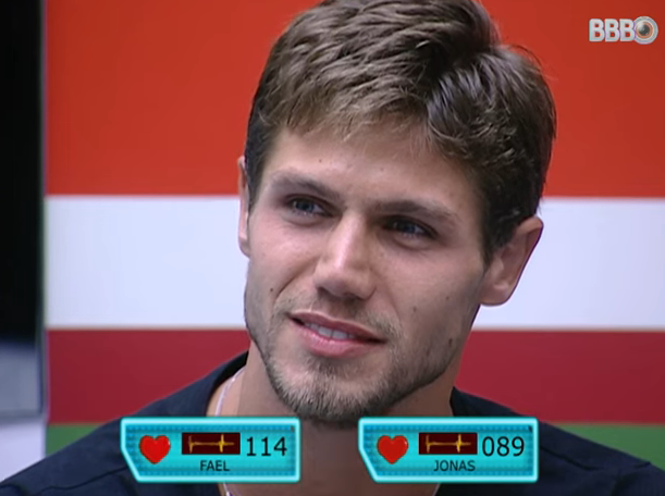 Jonas foi eliminado do último Paredão do BBB12, com 54% / Reprodução/YouTube/BBB
