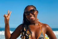 Leidy Elin, do BBB 24, diz ter sido insultada na praia: 
