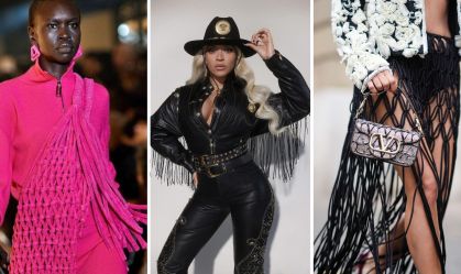 Roupas com franjas estão em alta nesta temporada