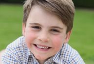 William e Kate divulgam foto do príncipe Louis para marcar aniversário de 6 anos