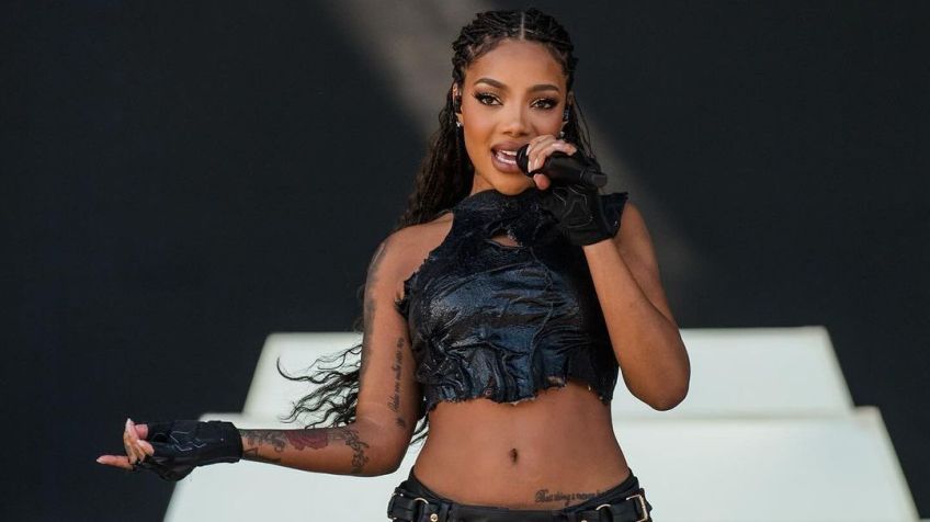 Ludmilla se apresentou no palco principal do Coachella 2024 • Reprodução/Instagram