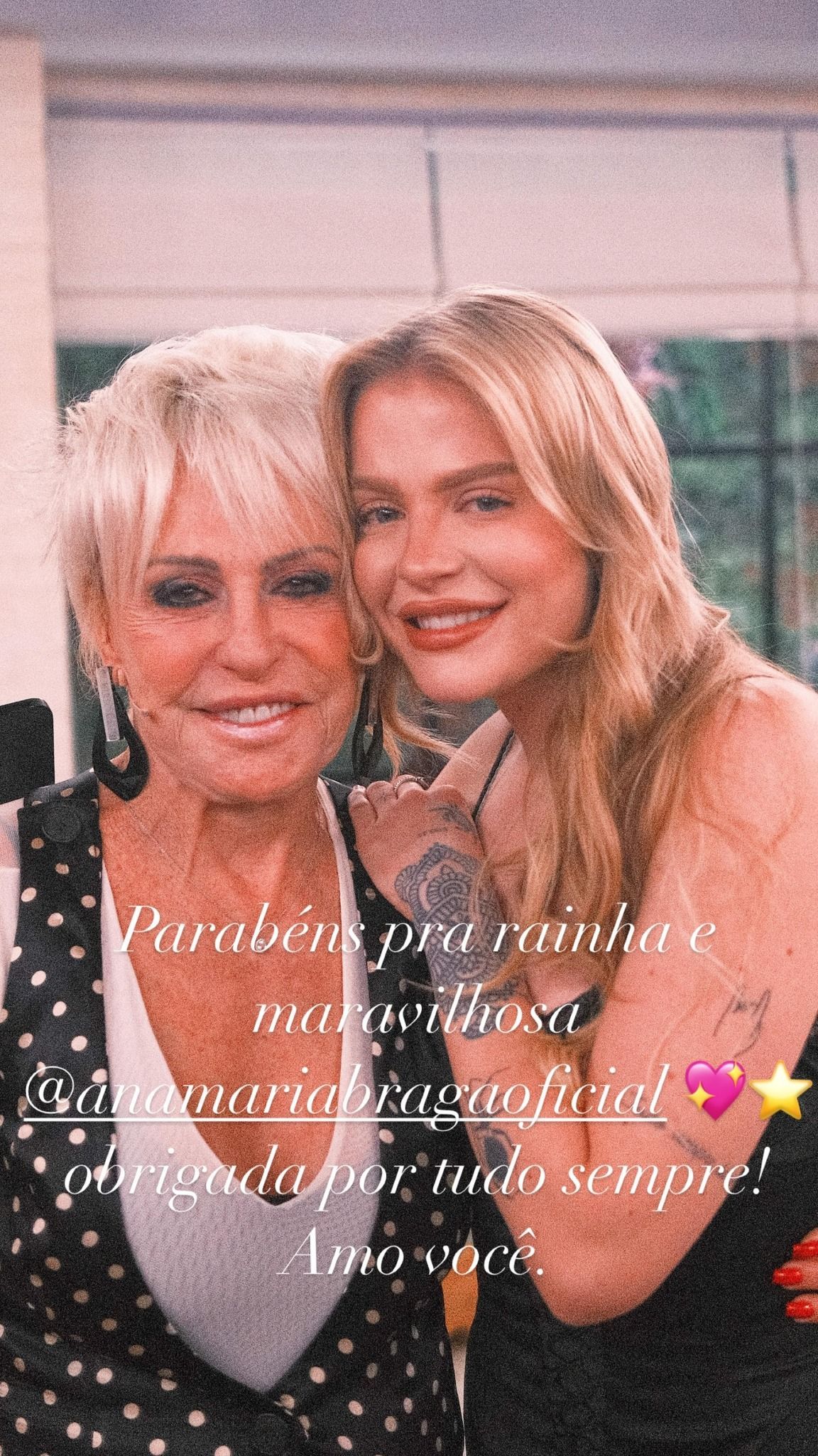 Luisa Sonza já fez participação no programa da aniversariante para desabafo / Instagram/Reprodução