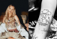Luísa Sonza faz tatuagem em homenagem ao seu álbum: 